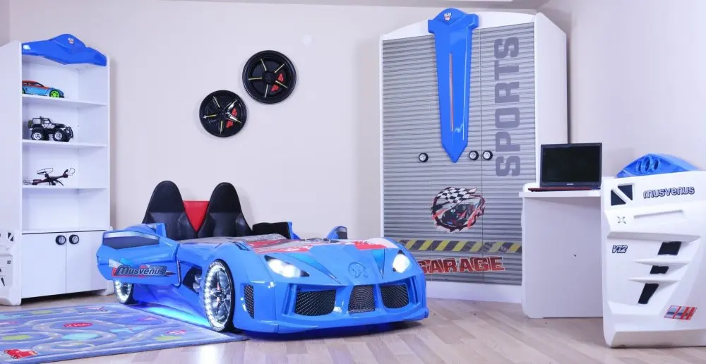 Car Bed Mnv3 - Blue