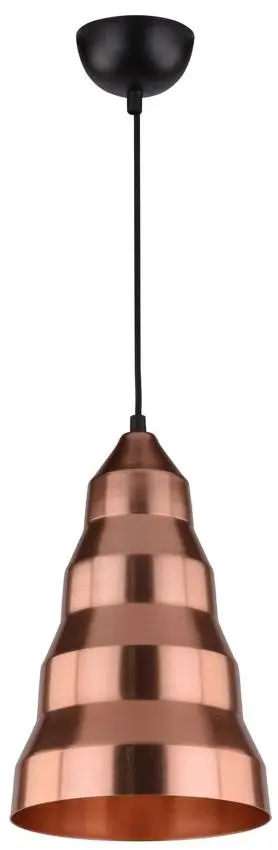 Závěsná stropní lampa Vesuvio e27 měděná