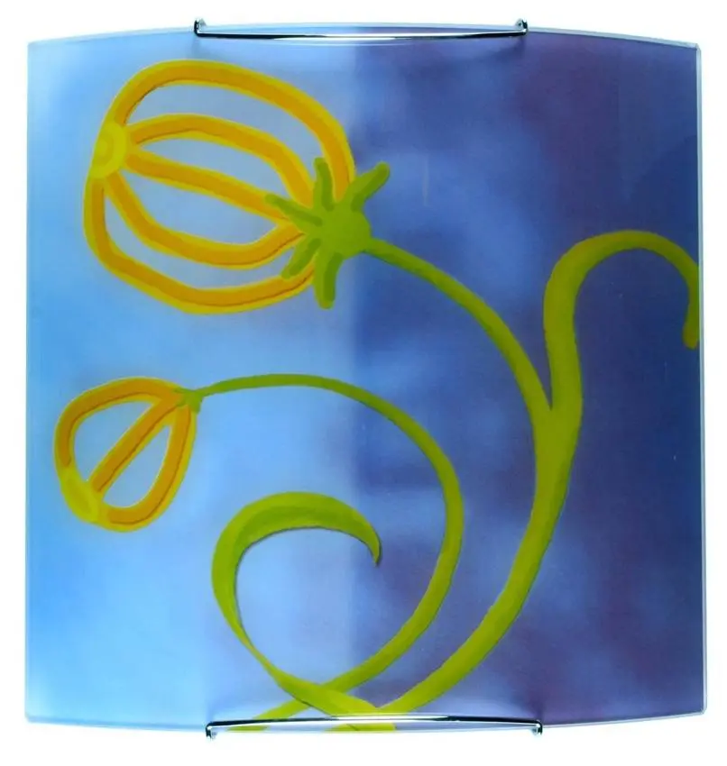 Nástěnná lampa 1X60W E27 KVĚTINA