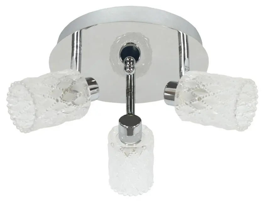 Stropní svítidlo Trans plafond 3X40W G9 chrom