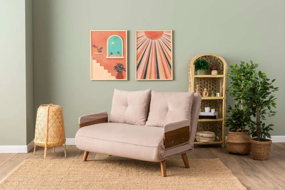 Dvoumístná rozkládací pohovka Cosmo 2-Seater - Bohemian Mink