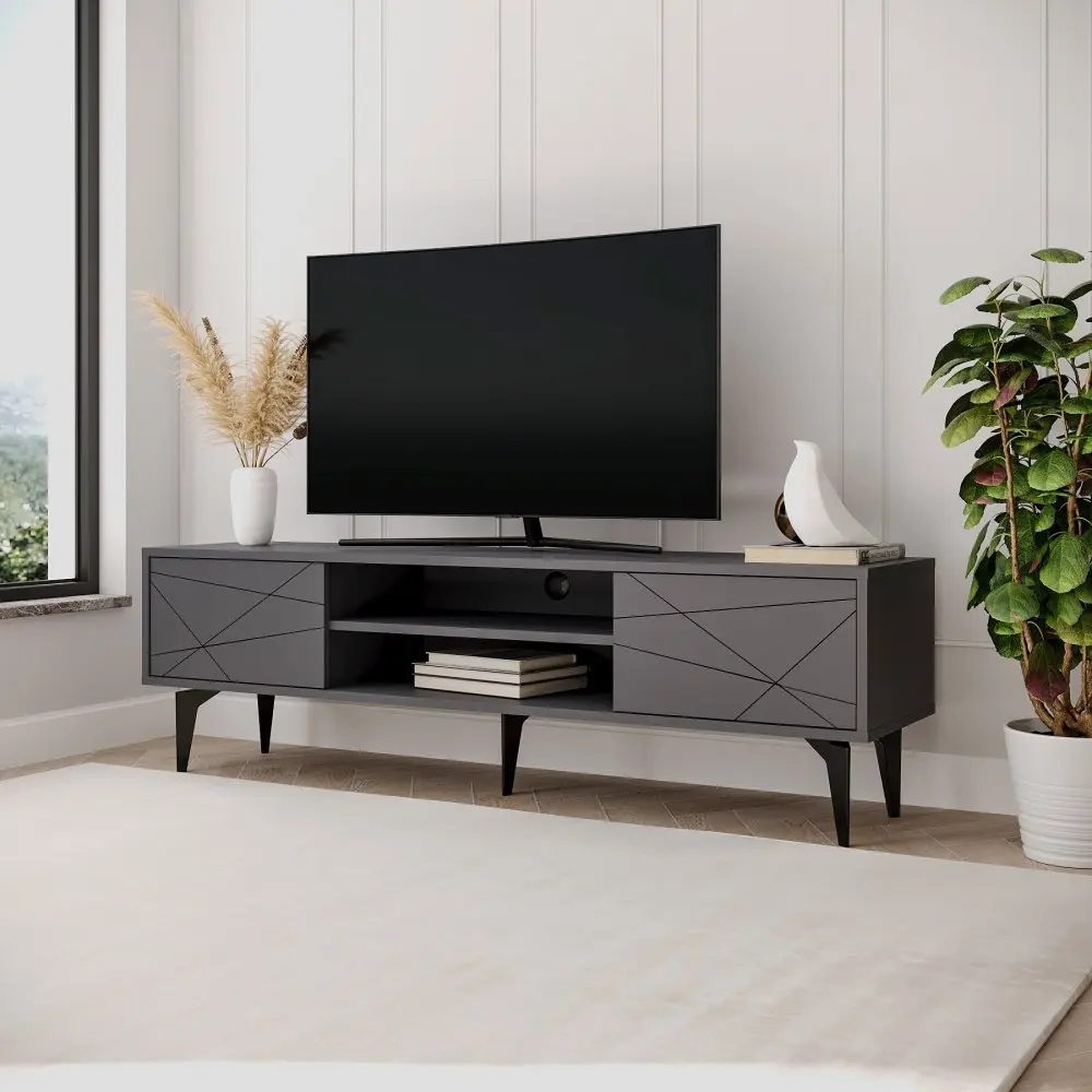 TV stolek Brendon - Anthracite