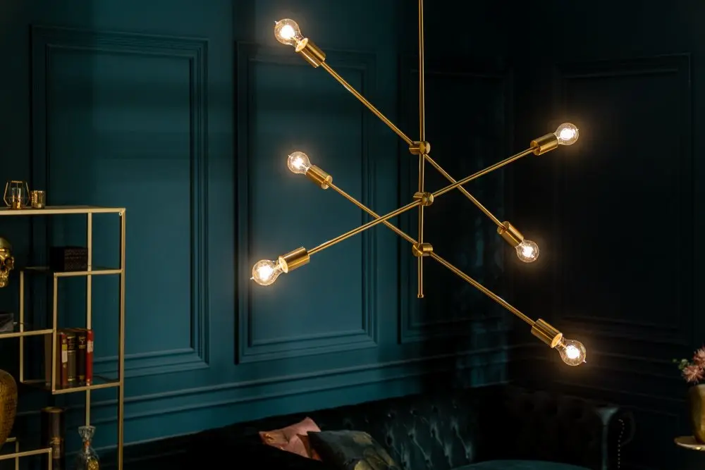 Estila Luxusní závěsná lampa Elke