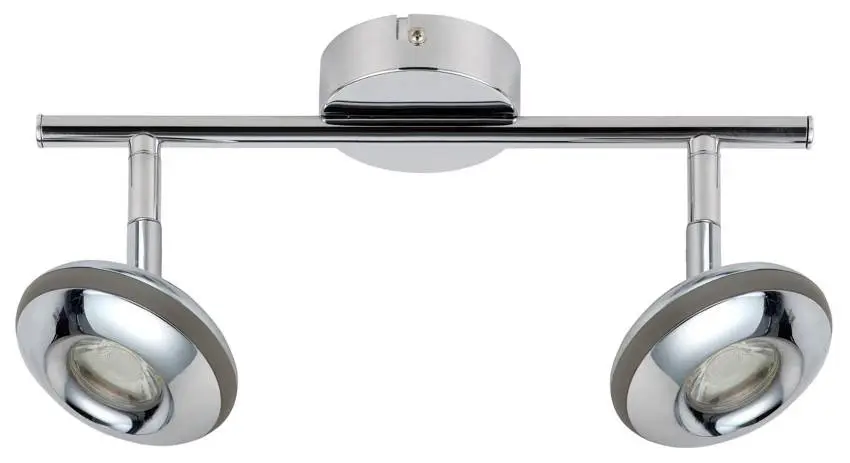 Nástěnná LED pásková lampa 2X6W SKIPPER