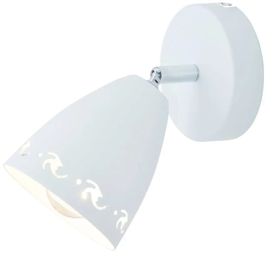 Nástěnná lampa coty e14 bílá matná