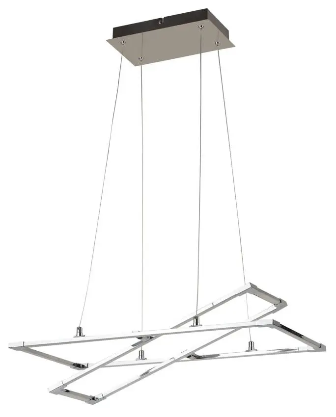 Apeti Kseros LED stříbrně šedá závěsná stropní lampa 4000K