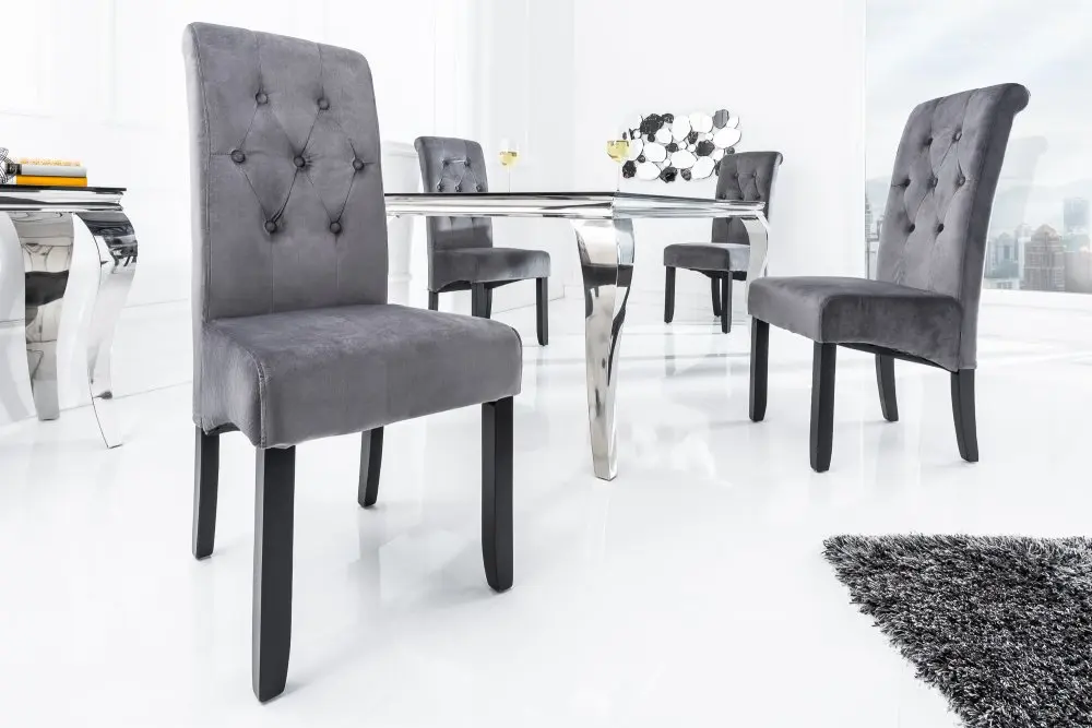 Chesterfield jídelní židle 2 ks DOLON Dekorhome