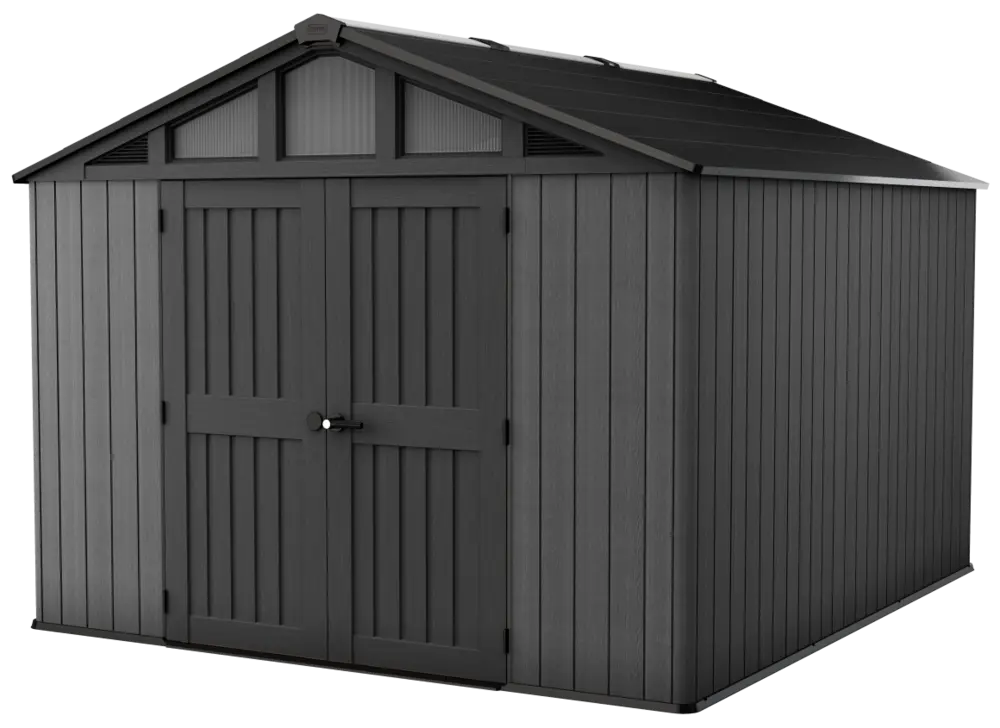 Zahradní domek plocha 304 x 453 cm (šedá-antracit)