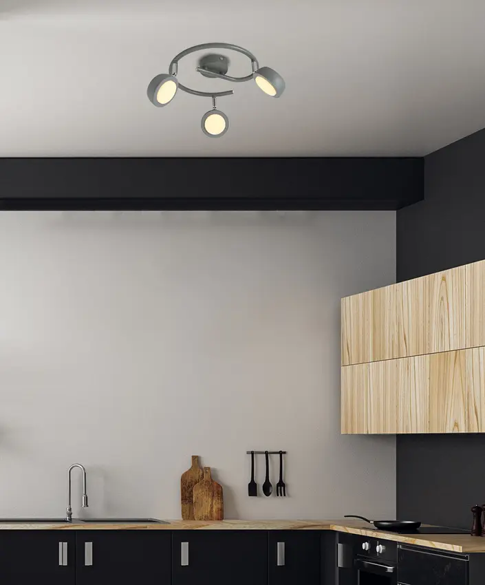 Spirálová LED stropní lampa