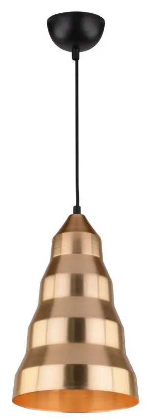 Závěsná stropní lampa Vesuvio e27 zlatá