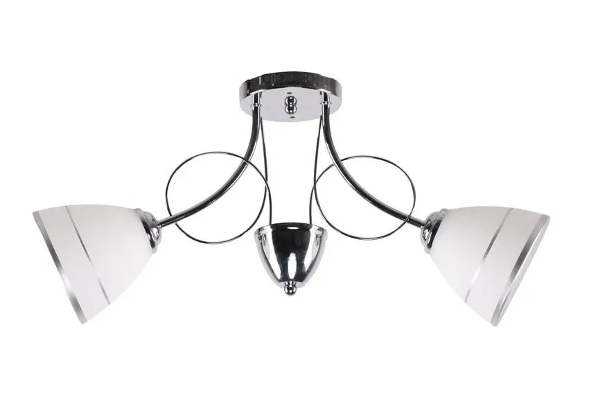 Stropní lampa Elotte 2X40W E27 bílá