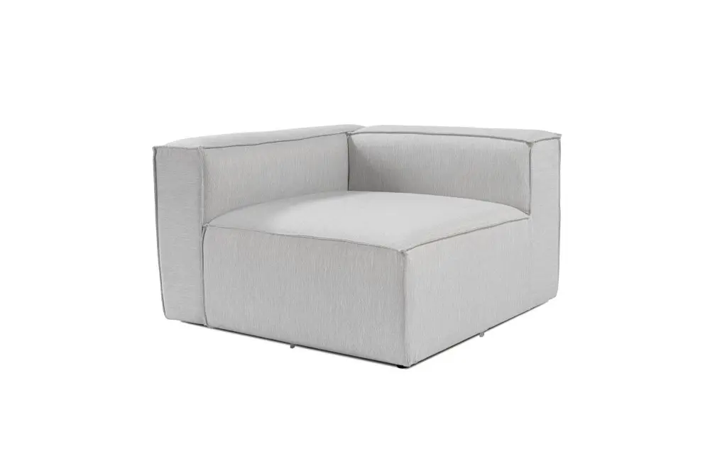 Křeslo / Jednomístná pohovka Fora L1 - Light Grey