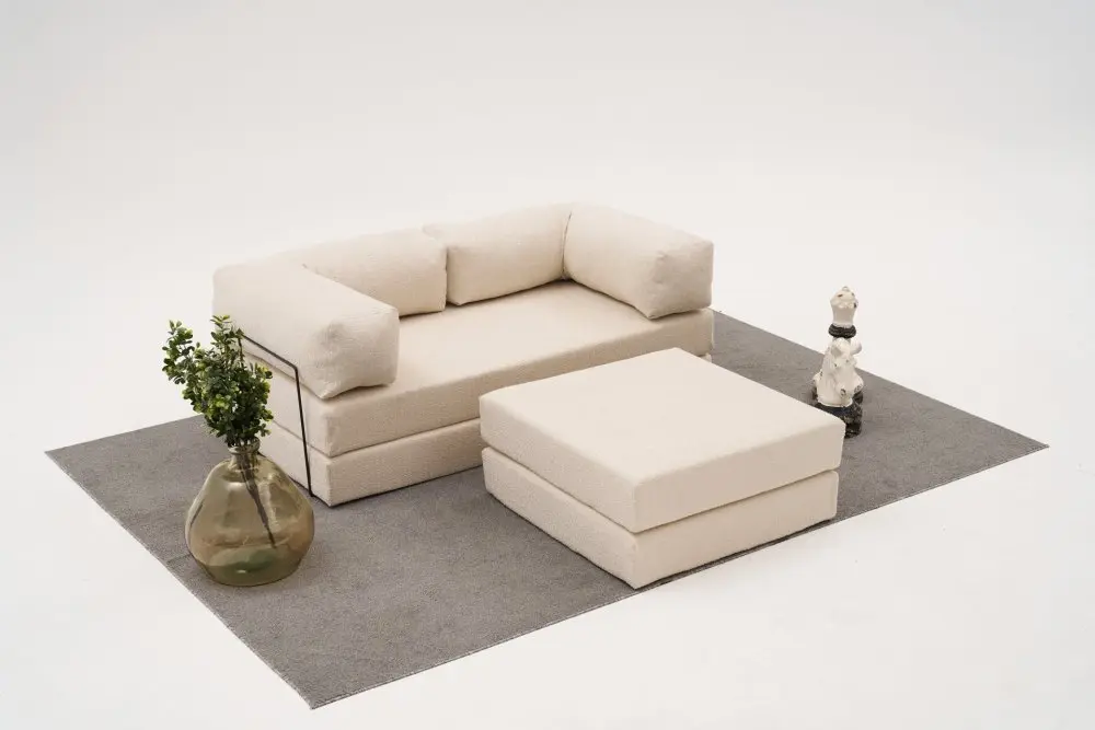 Rohová sedací souprava Comfort Mini - Cream