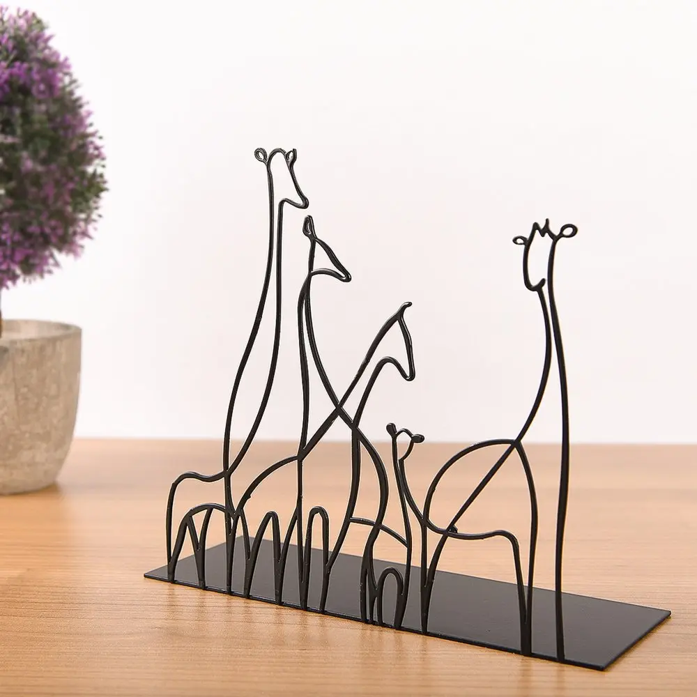 Dekorativní předmět Giraffa - Black