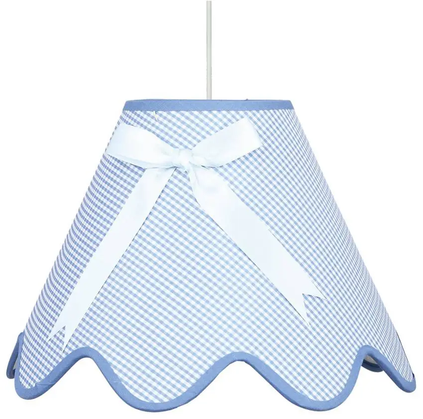 Závěsná stropní lampa Lola e27 modrá