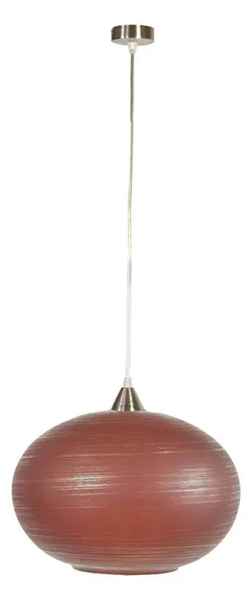 Stropní lampa Bola 1X60W E27 hnědá