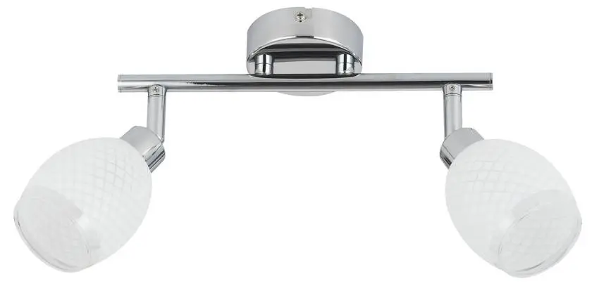 Stropní lampa 2xG9 37cm GERNET chrom