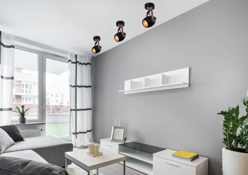 Černo-měděná nastavitelná nástěnná lampa E14 40W Anica