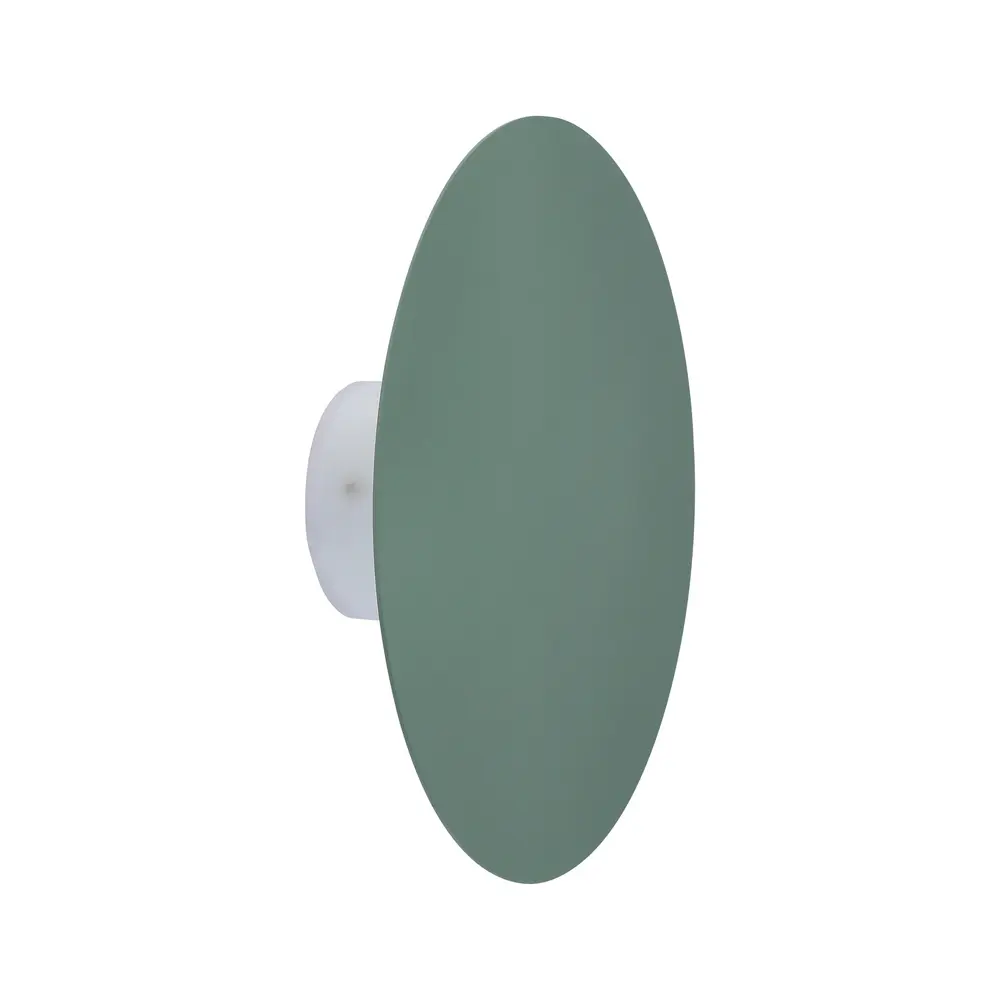 Zelená kovová LED nástěnná lampa 6W 250mm Holar Ledea