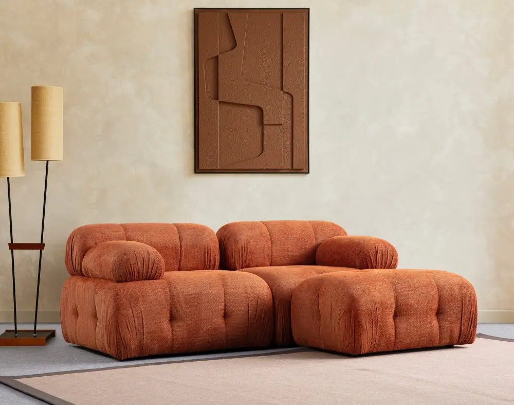 Rohová sedací souprava Petite 2 - Orange