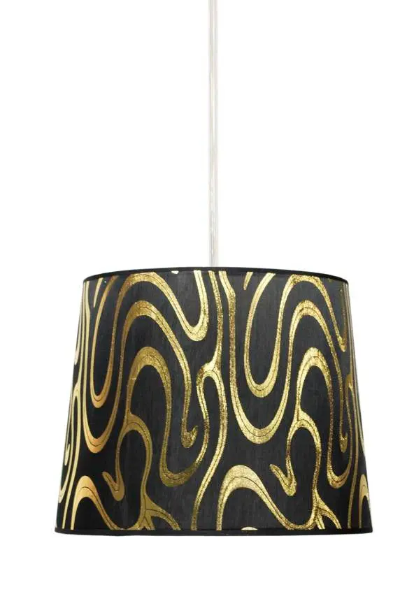Stropní lampa Tiger E27 zlatá