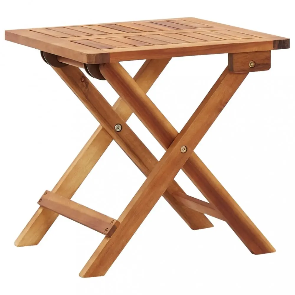 vidaXL Skládací zahradní konferenční stolek 40x40x40 cm masivní akácie - 11461.46005