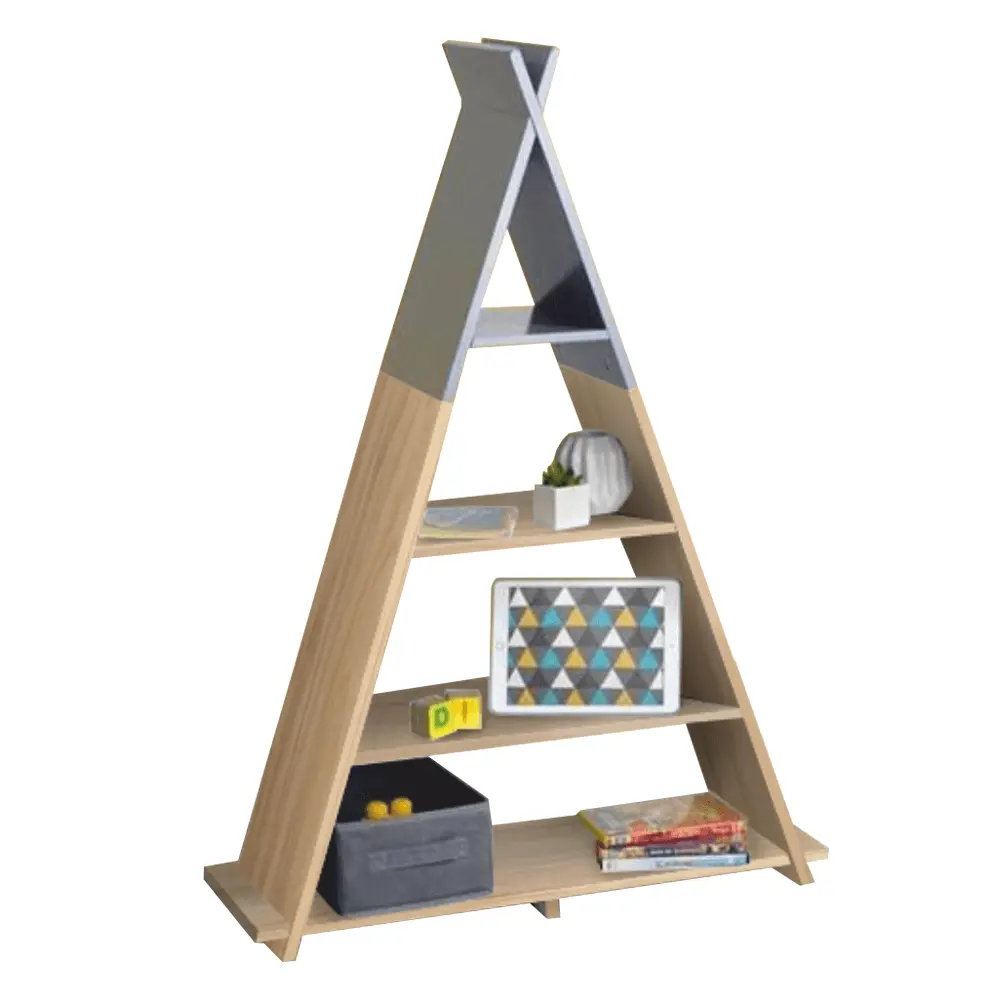 Dětský regál BARNIE ve tvaru pyramidy Tempo Kondela