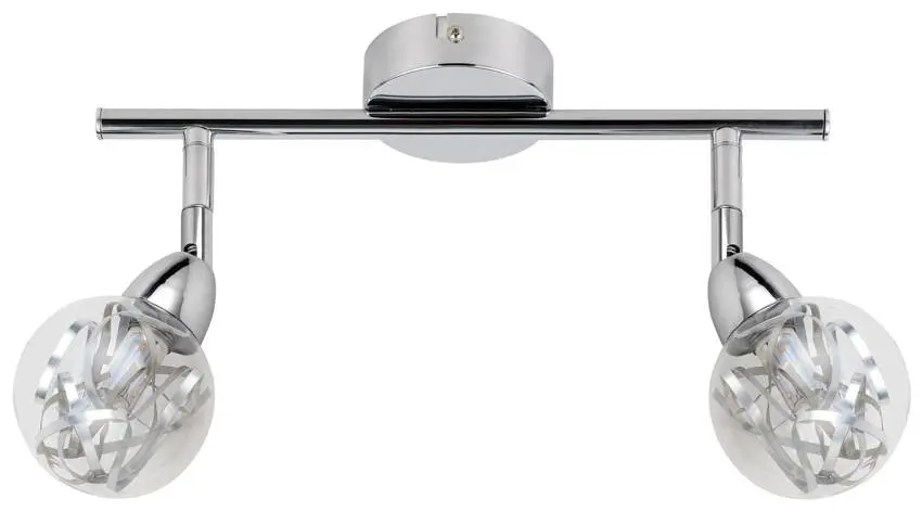 Stropní LED svítidlo SMD Bolo chrom