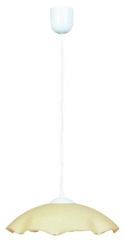 Stropní závěsná lampa Lady E27 béžová