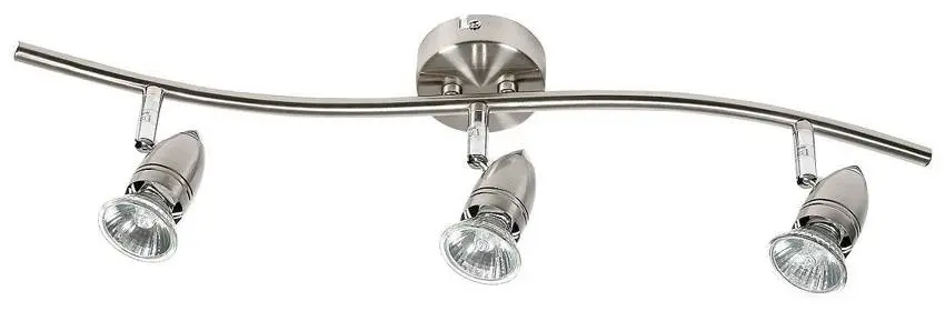 Stropní svítidlo Flash /3 matný nikl GU10 50 W