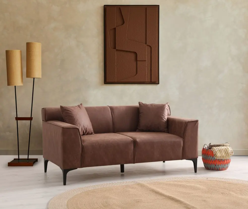 Dvoumístná pohovka New Petra 2 - Cognac