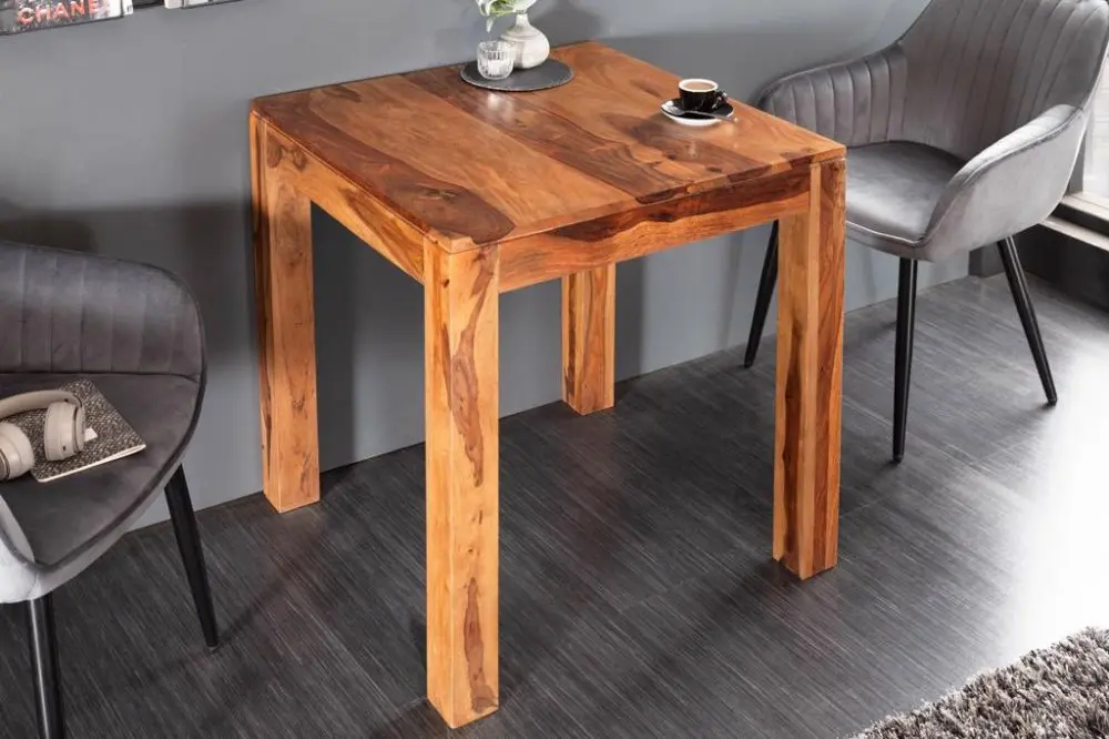 Estila Luxusní kavárenský stůl z masivu Massive 70cm