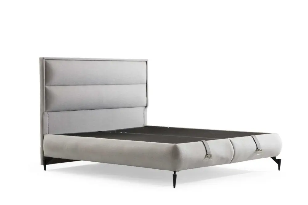 Rám jednolůžkové postele s čelem Fresh 100 x 200 - Grey