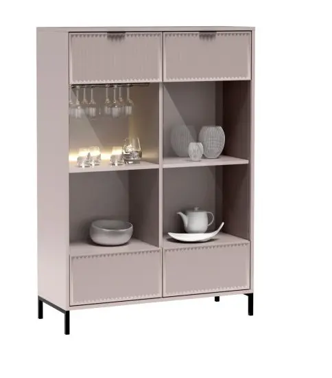HALMAR Vitrína LS9 LINKaSTYLE kašmír