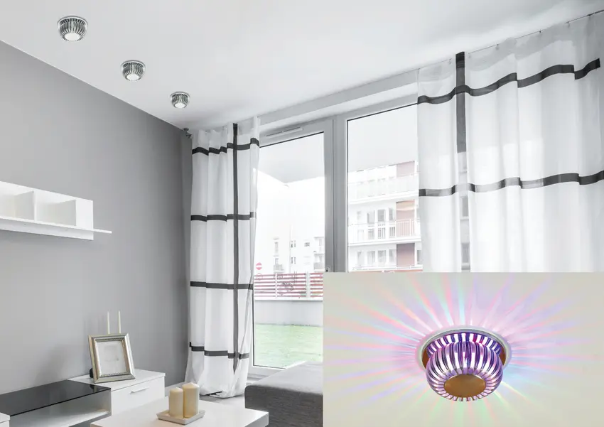 RGB LED stropní svítidlo