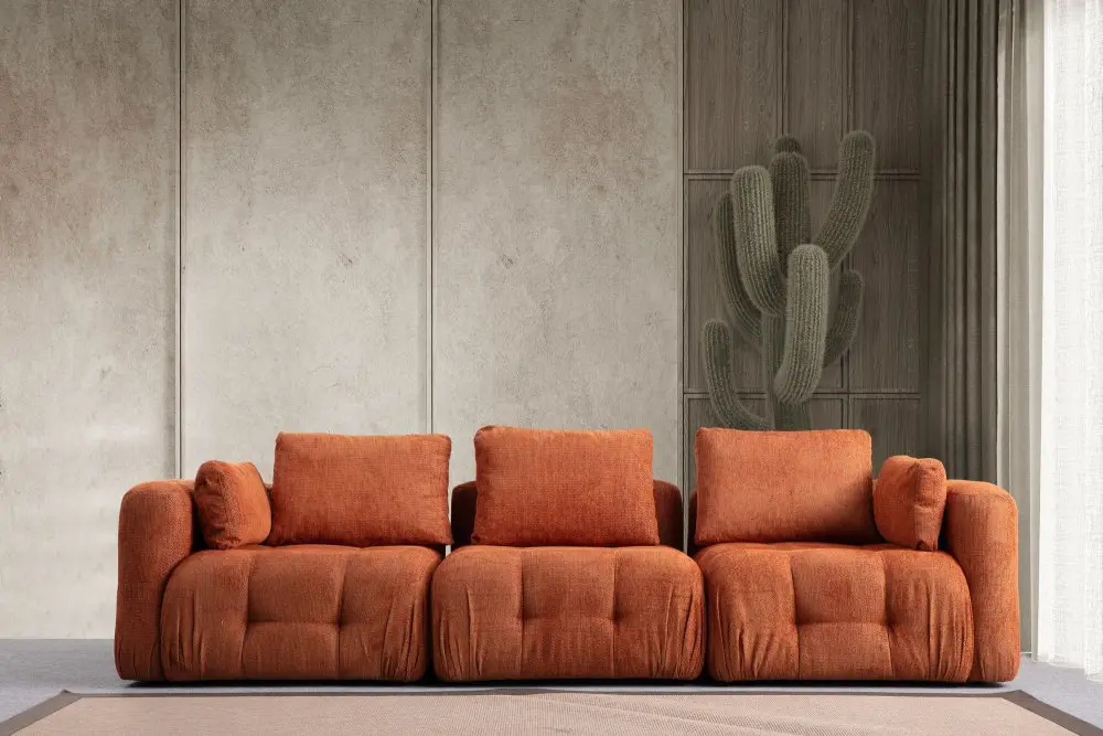 Trojmístná pohovka Amaris 3 Seater - Orange