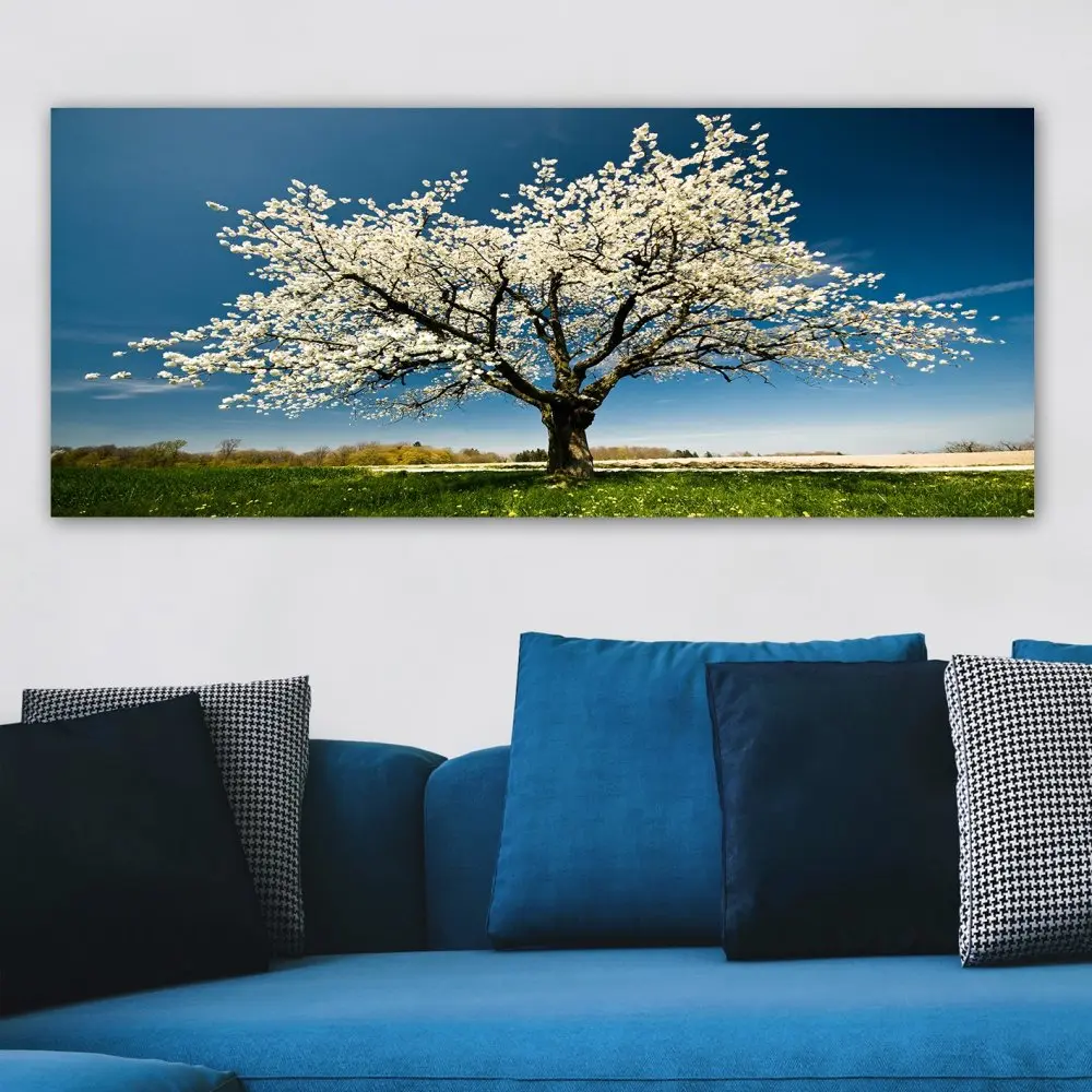 Wallity Nástěnný obraz TŘEŠEŇ 120 x 50 cm