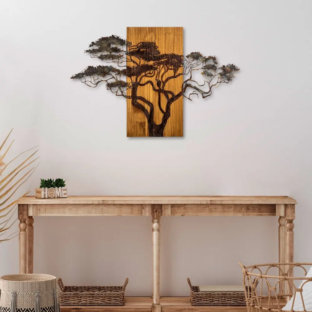 Wallity Nástěnná dřevěná dekorace ACACIA TREE