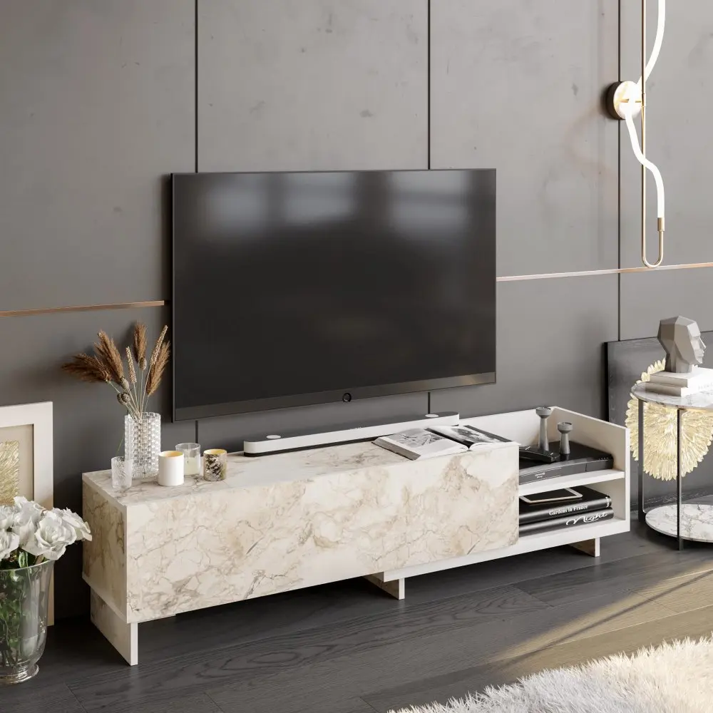 TV stolek Parion - White