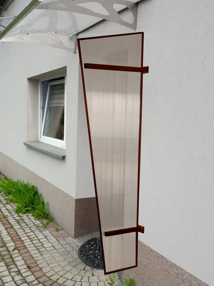 Boční stěna UNI polykarbonát Dekorhome
