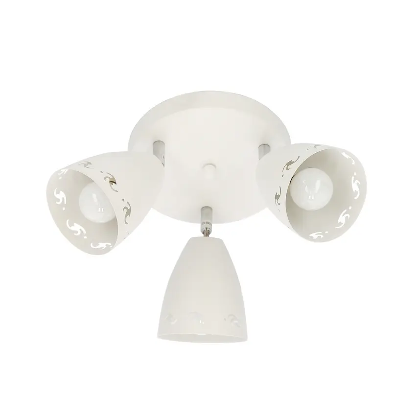 Stropní lampa Coty 3xE14 bílá matná