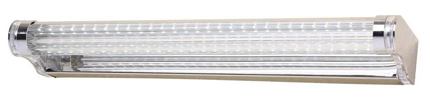 Nástěnná koupelnová lampa chrom 42,5 cm LED 7W studená Moderno