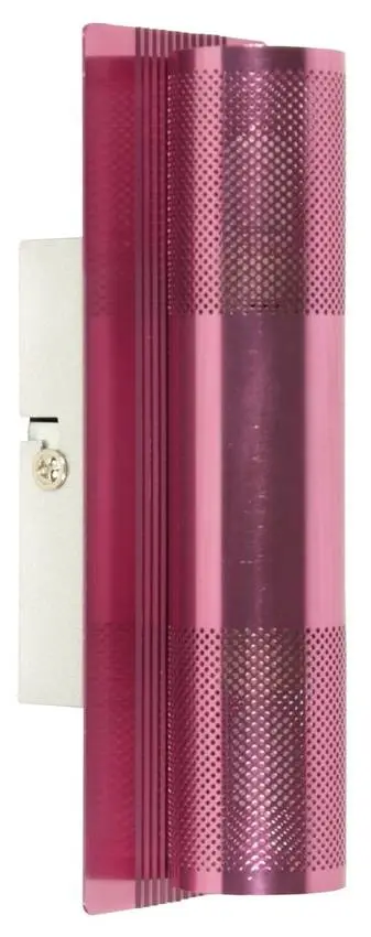 Fialová nástěnná lampa 2x40W Emu