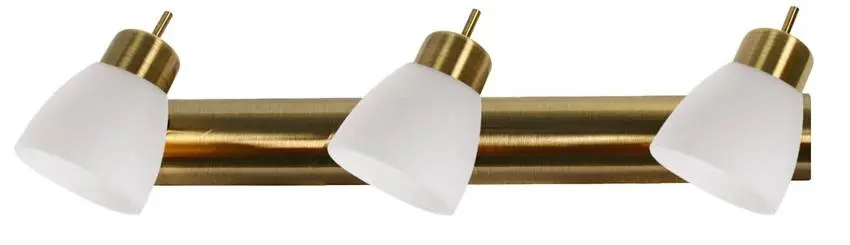 Stropní svítidlo Venice strip 3*40W G9 bílá patina