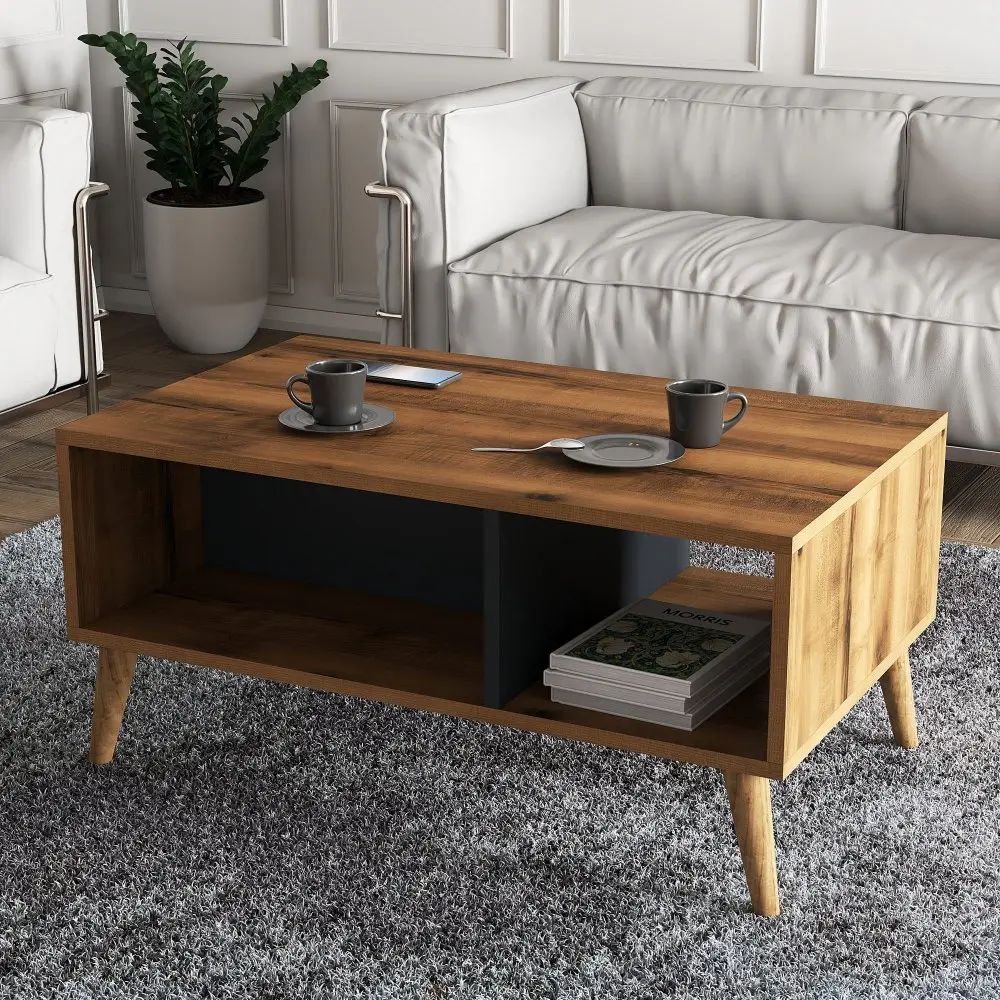 Konferenční stolek Exxen Walnut