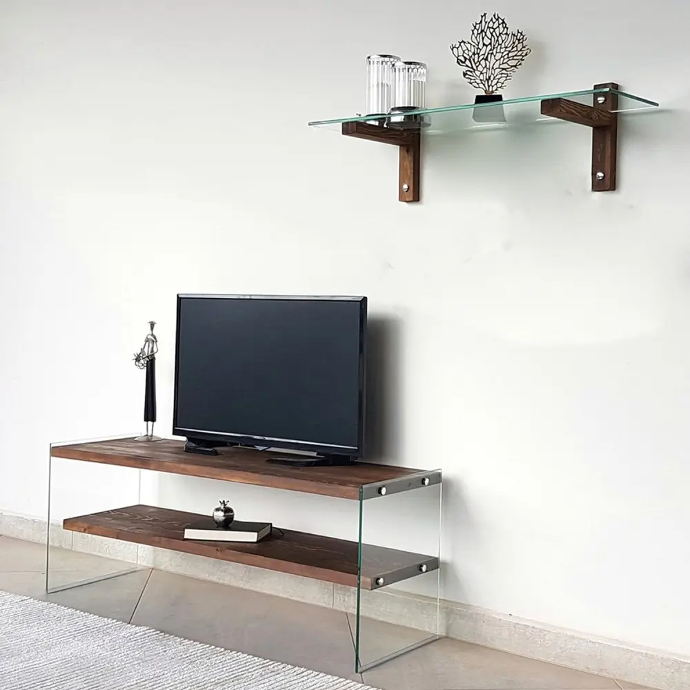 Hanah Home Televizní stěna TV104 ořech