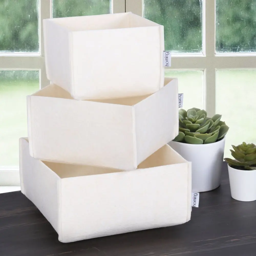 Felt Desk Organizer Set (3 Pieces) HMY - 6268