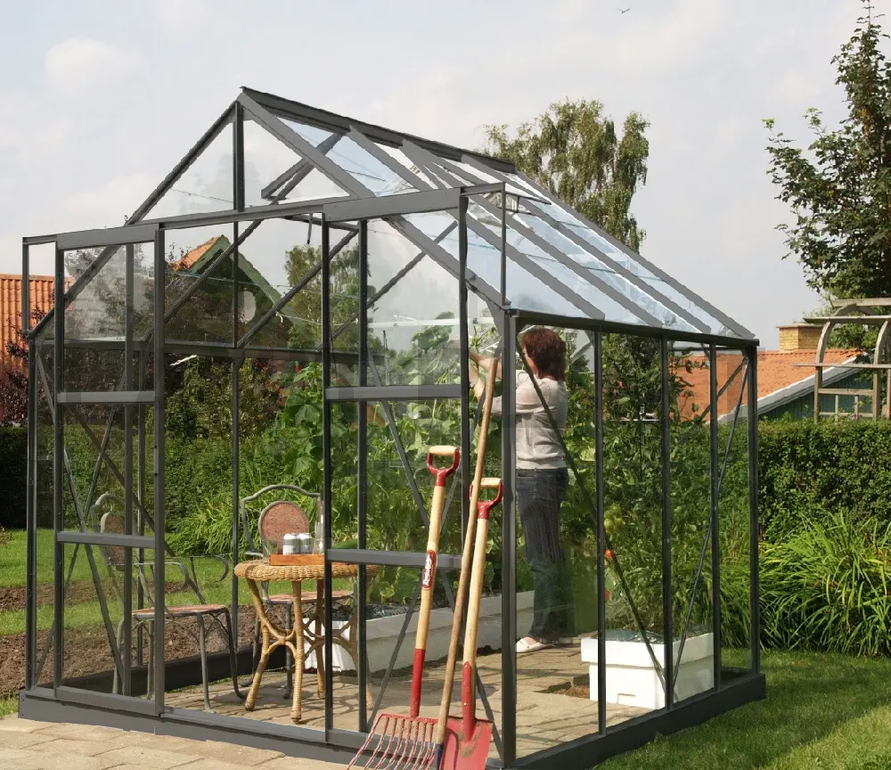 Skleník VITAVIA URANUS 6700 čiré sklo 3 mm Dekorhome