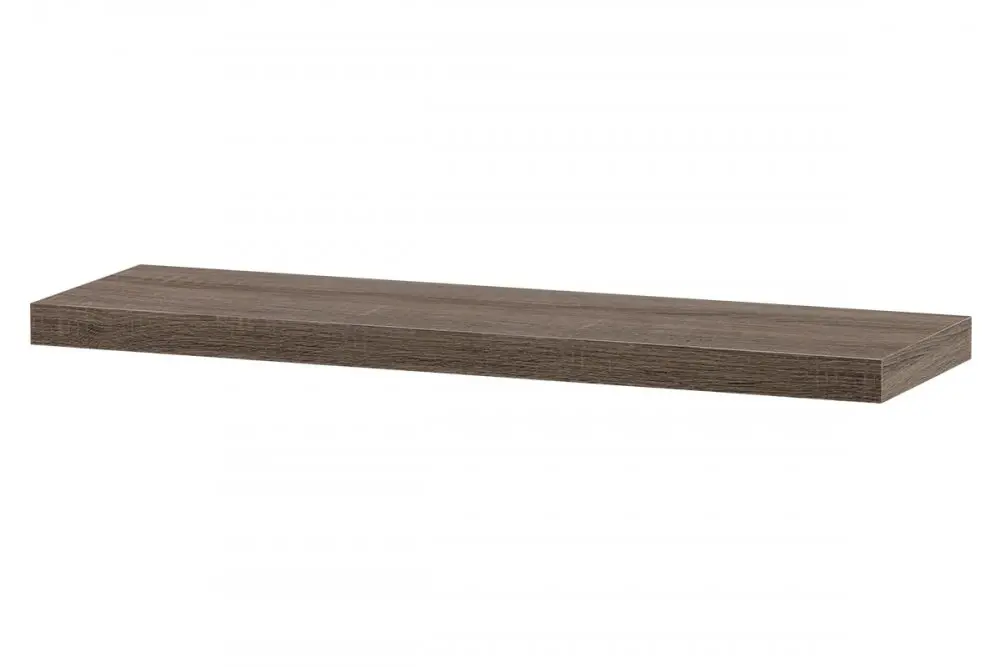 Nástěnná police 90 cm hnědá P-013 SON2