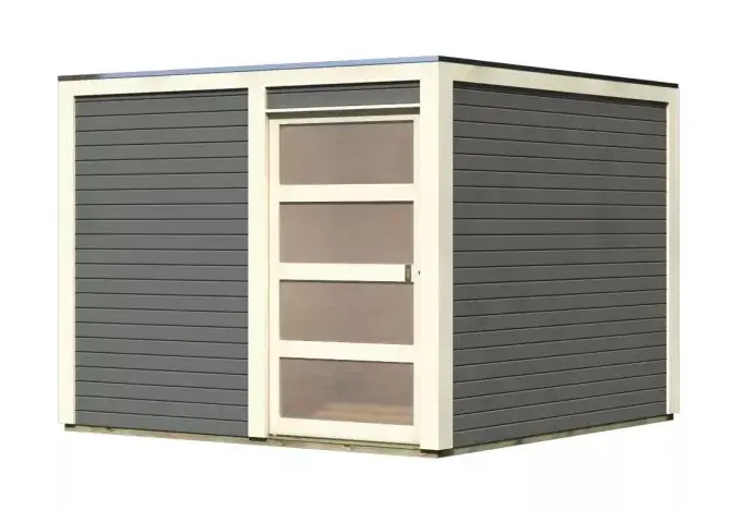 Dřevěný zahradní domek QUBIC 2 Lanitplast